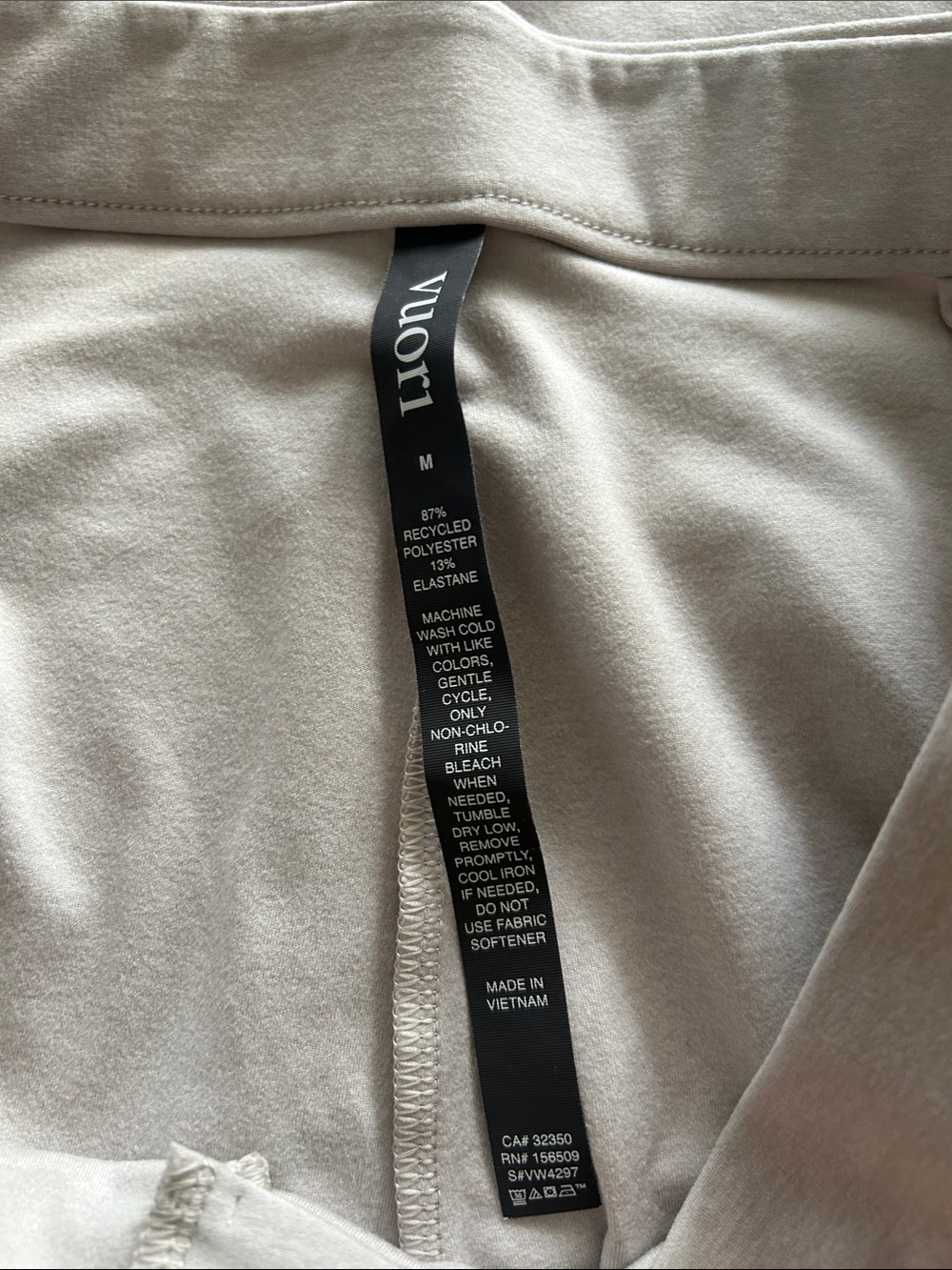 Vuori elevation ankle trouser size medium - Picture 4 of 5